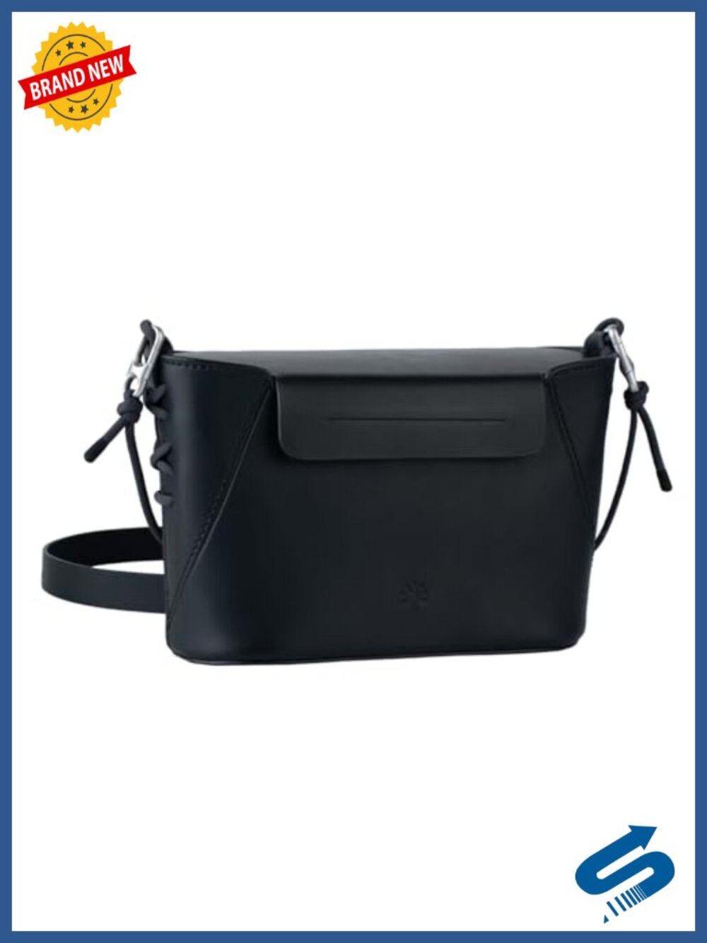 Large Storage Crossbody Bag with Magnetic Quick-Open & Adjustable Strap